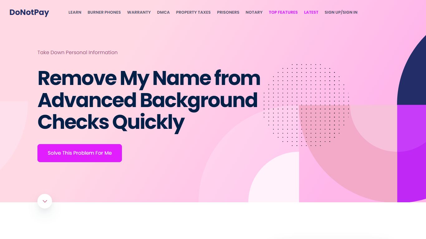 Remove My Name from Advanced Background Checks Quickly - DoNotPay